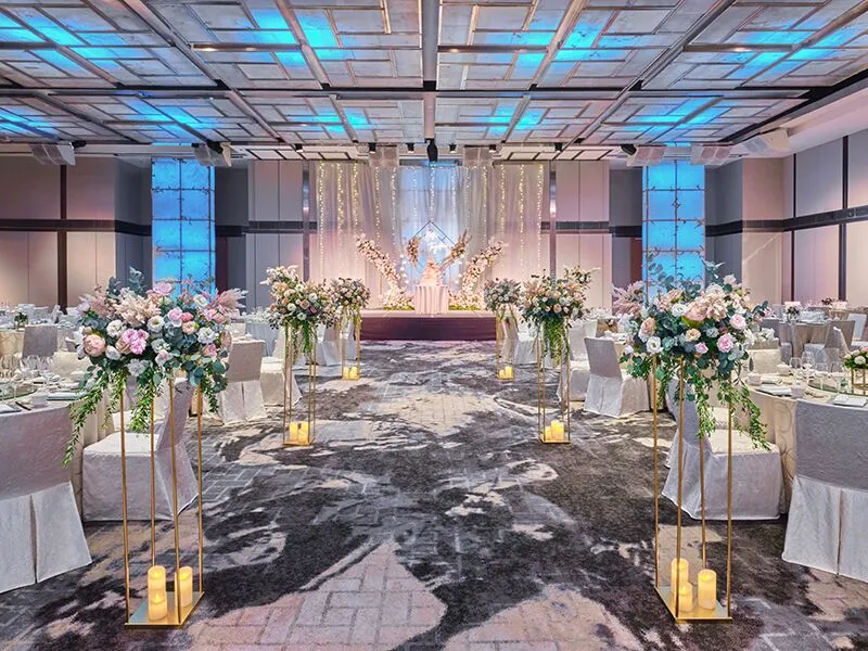 Singapore Marriott Tang Plaza Hotel for a wedding reception on Orchard Road