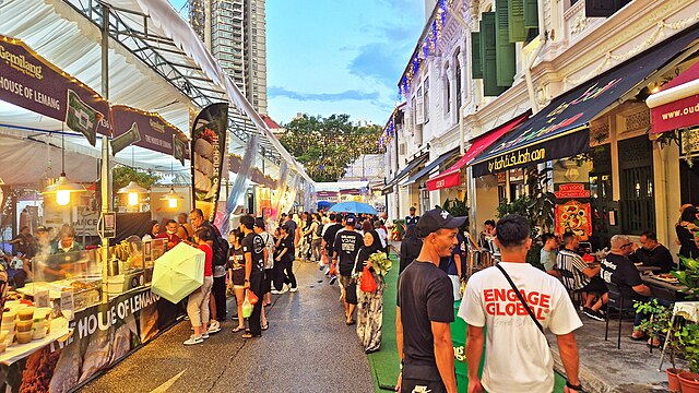 Food trip at kampong glam in Singapore