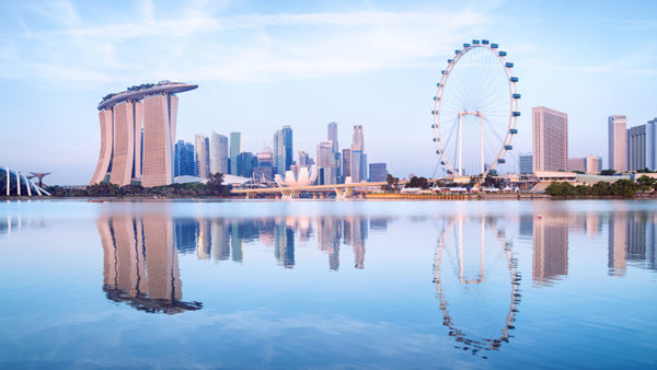 image of Singapore skyline for Singlish story