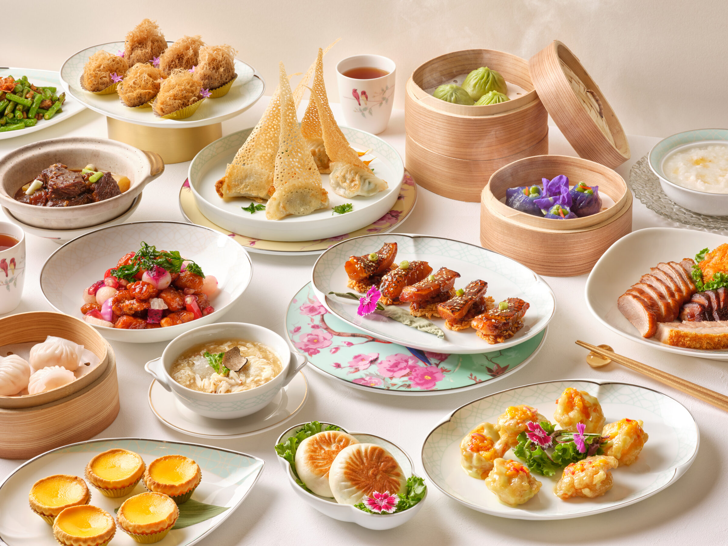 Weekend Yum Cha at Jade, The Fullerton Hotel Singapore - dim sum restaurants in singapore