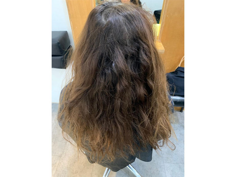 Trimmings anti frizz treatment for frizzy hair