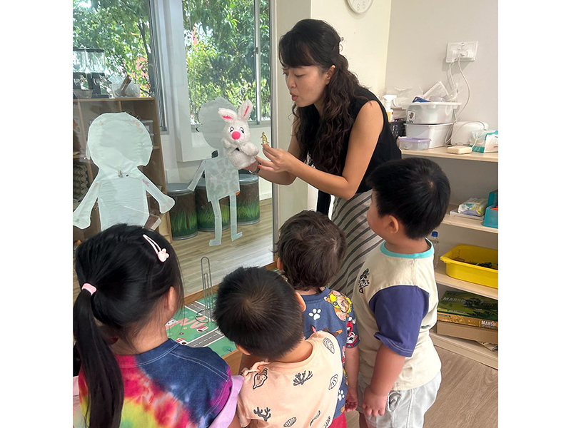 infant playgroup activity - Mosaic Preschool