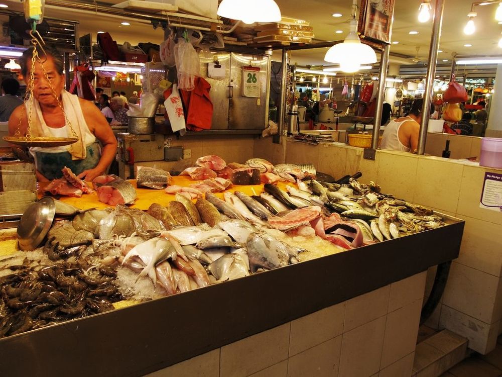 wet markets in Singapore, shopping spots for fresh food, grocery shopping, Singapore