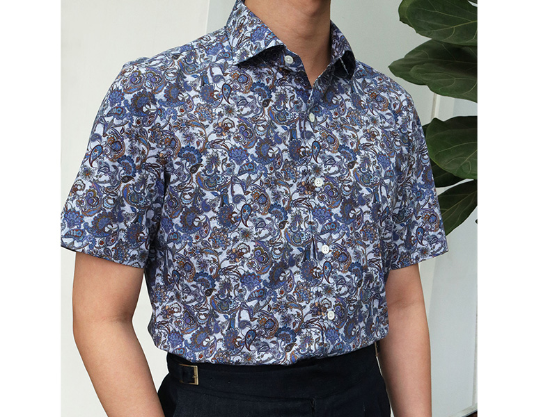 batik tailored shirt