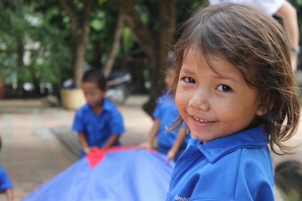 cambodian children smile