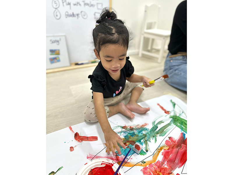 painting as learning support programme for special needs education - DICE Early Intervention & Therapy