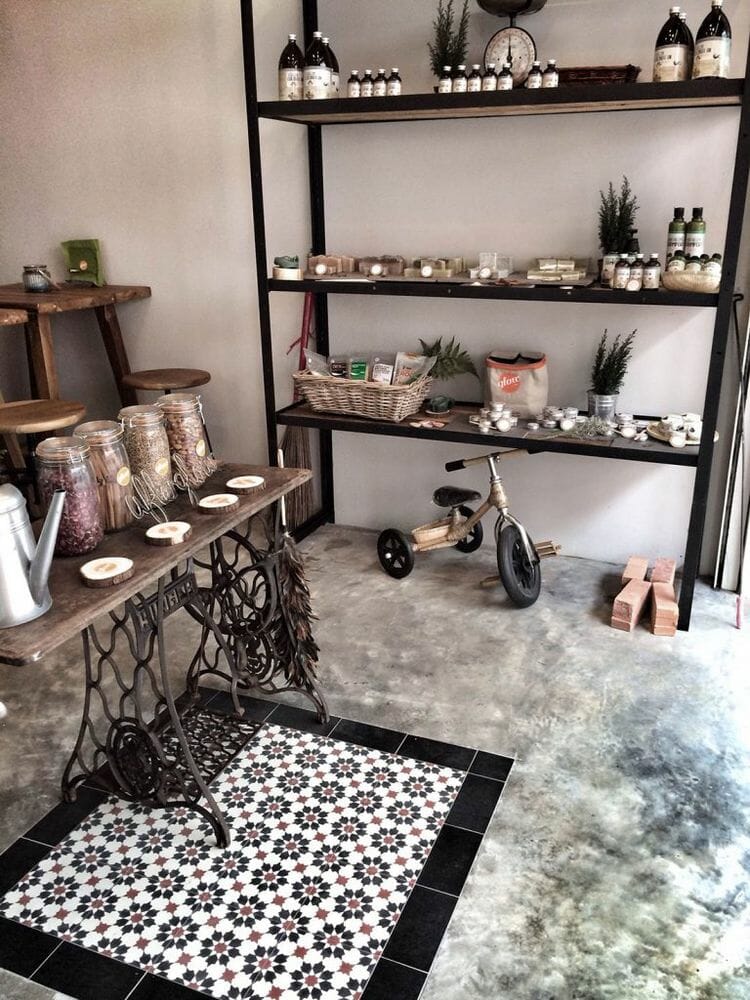 Afterglow's eclectic interior