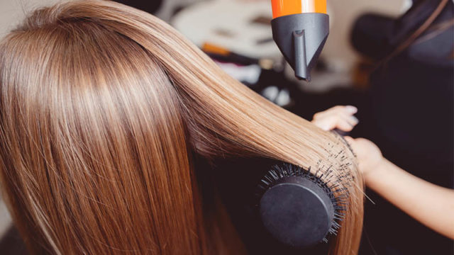 Hairdressers in Singapore for a blow-out or blow-dry for curly hair or a new hair style