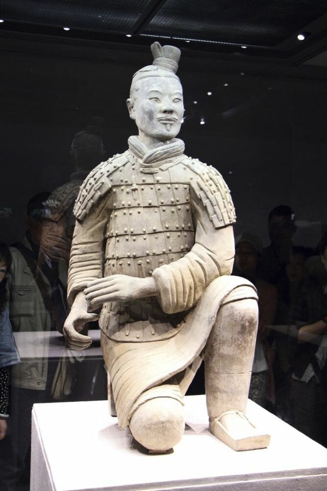 One of the legendary Terracotta Warriors