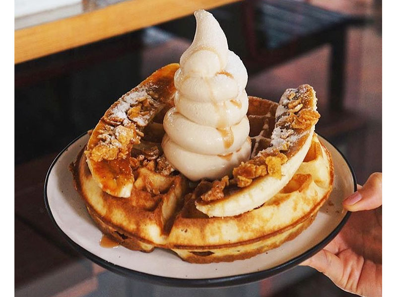 Waffles in Singapore