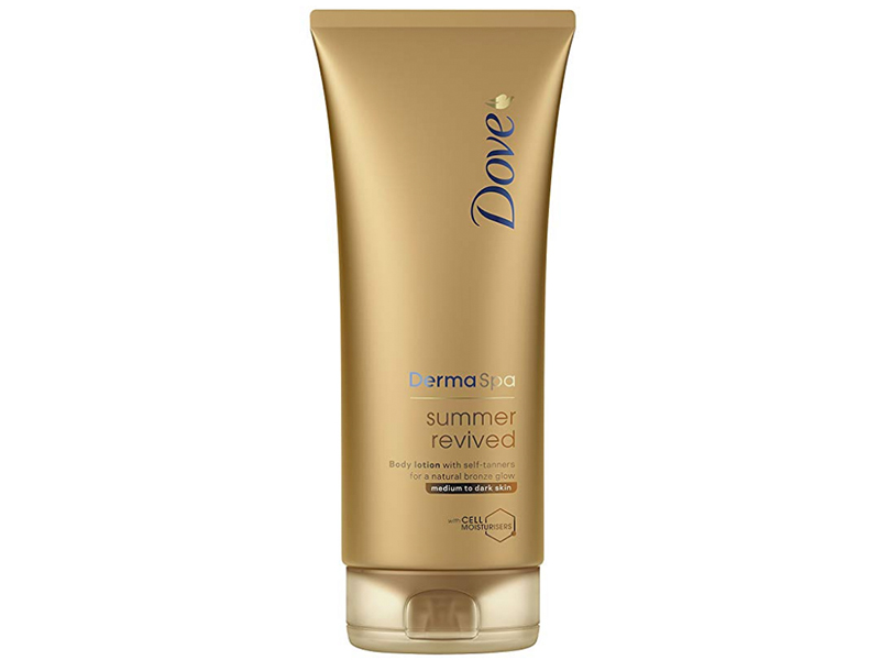 dove tanning lotion