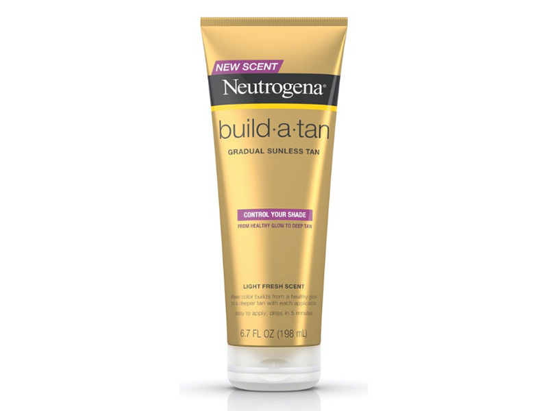 neutrogena build a tan