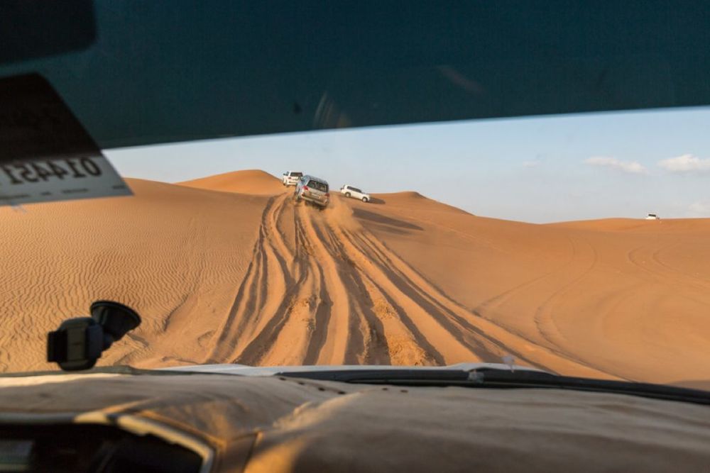 4WD safari in Dubai, business trip in Dubai
