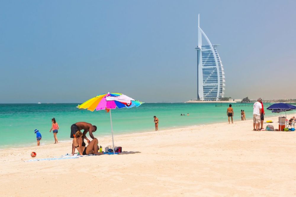 Jumeriah Beach in Dubai, business trips to Dubai