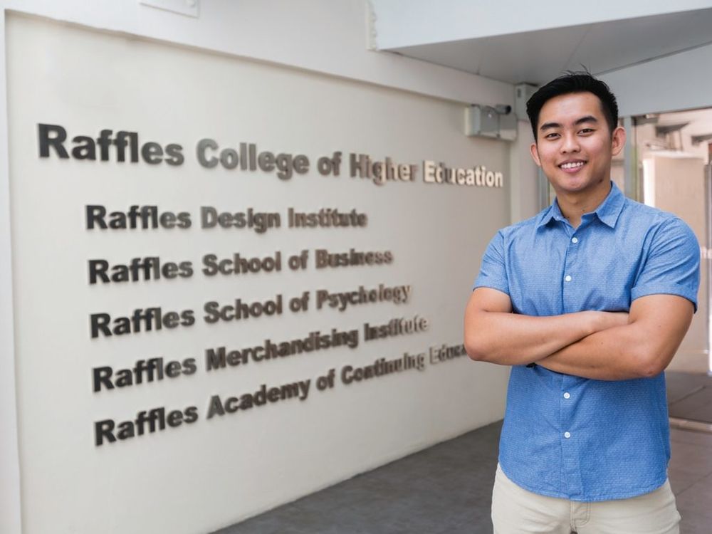 Vinnie Ang Kin Leong is completing the final year of a Bachelor of Arts with Honours in Graphic Design at Raffles College of Higher Education in Singapore
