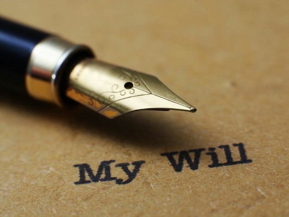 Expat financial planning - writing a will