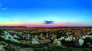 cappadocia, landscape, rock formations