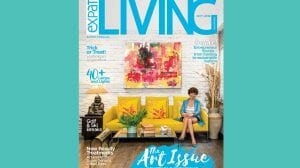 Expat Living magazine October issue