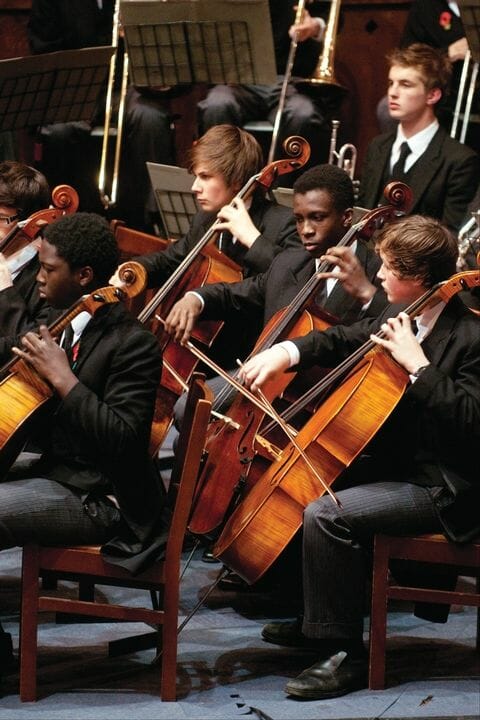 orchestra at uk boarding school