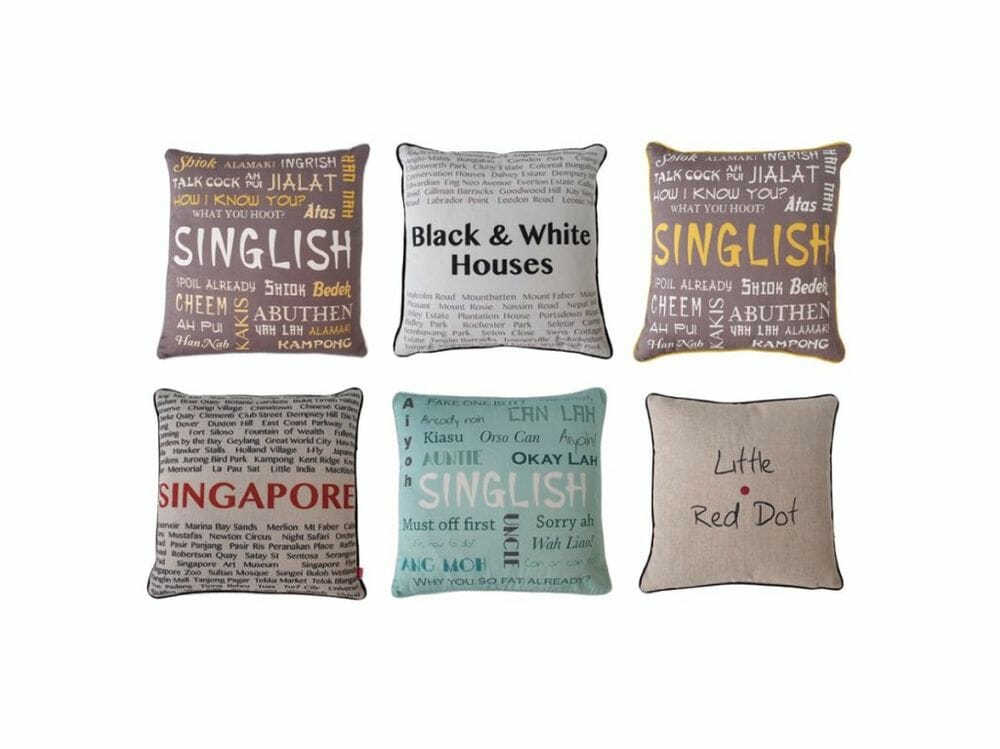 Singapore cushions
