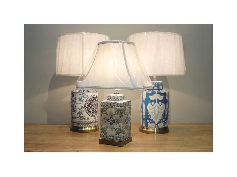 Just Anthony porcelain lamps