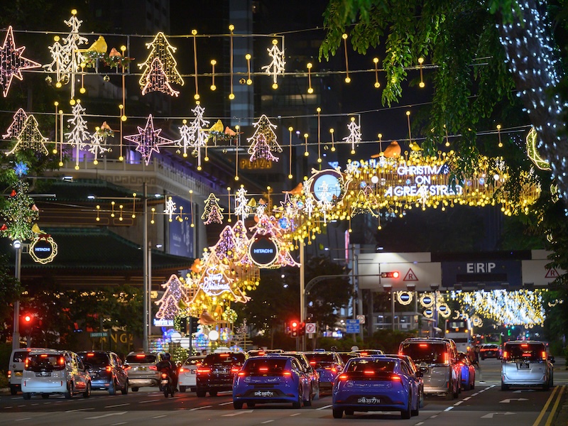 things to do for Christmas events, christmas in singapore