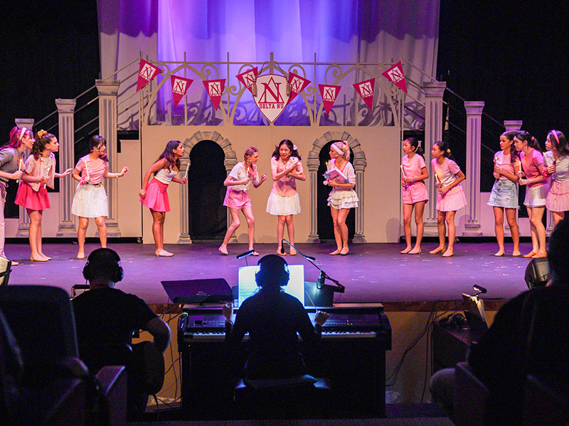 performing arts students musical - CIS