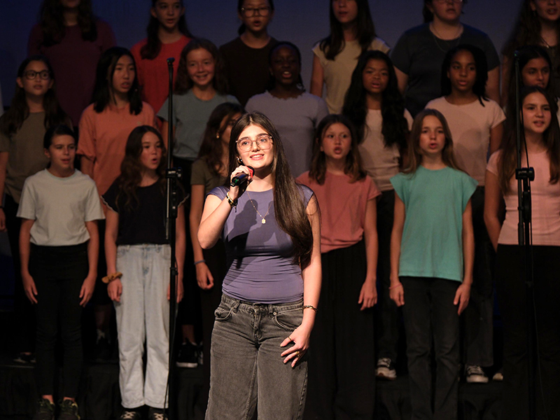 year end performing arts concert at IFS