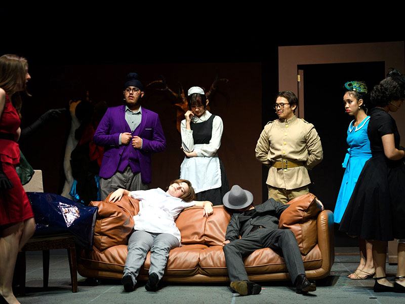 Stamford American International School Clue drama production