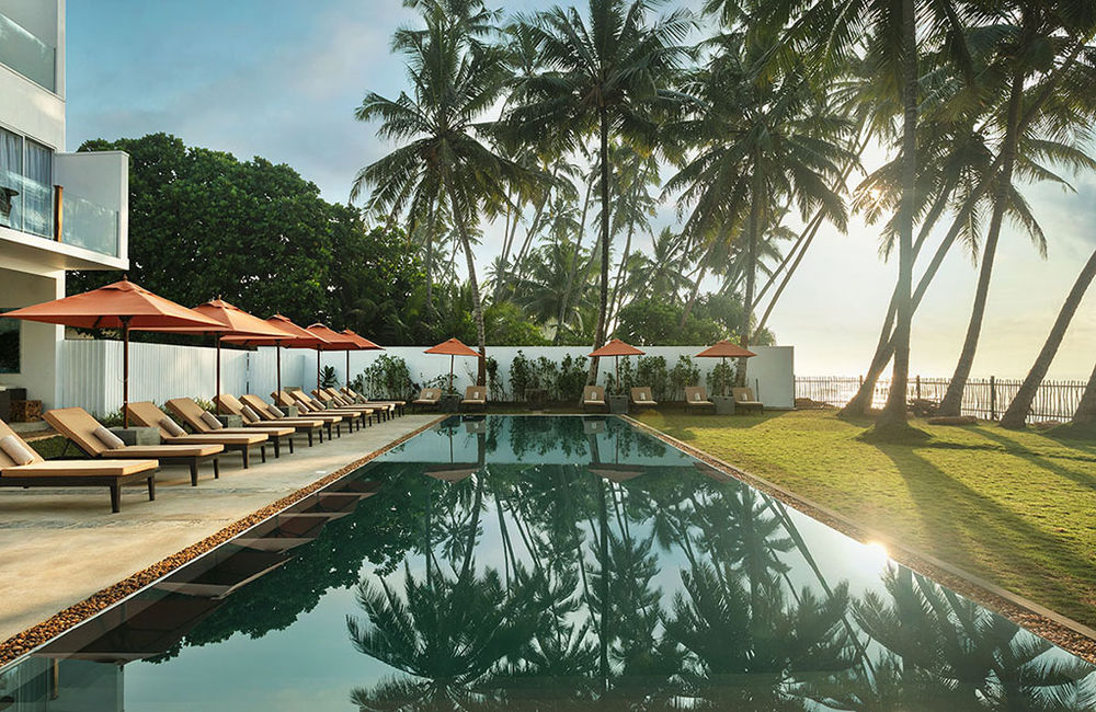 KK Beach boutique hotel and club in Sri Lanka