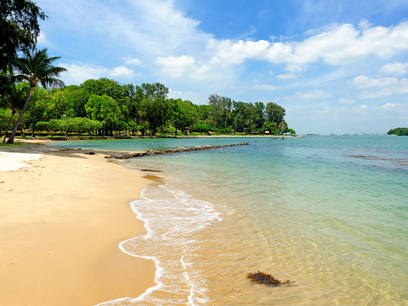 Lazarus Island beach places to go in singapore