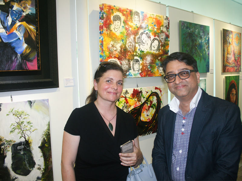 Symphony in colours art exhibition