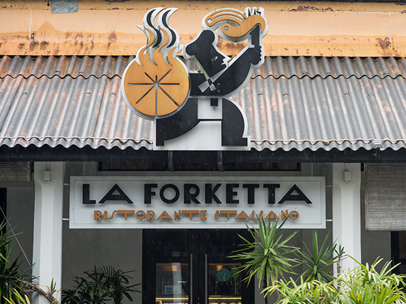 La Forketta Italian restaurant in Dempsey