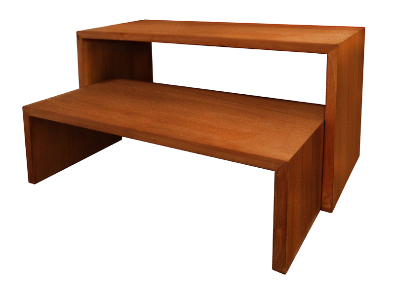 Plank bench set in natural teak, Scanteak, furniture, bench, home interior