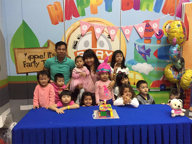 June holiday T-Play birthday party at HometeamNS BukitBatok