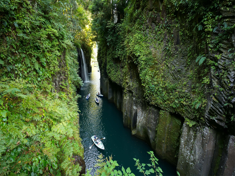 Takachiho Gorge, Kyushu, Japan, Japan's third largest island, Japan travels, travel