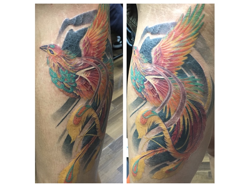 phoenix tattoo EZ tattoo