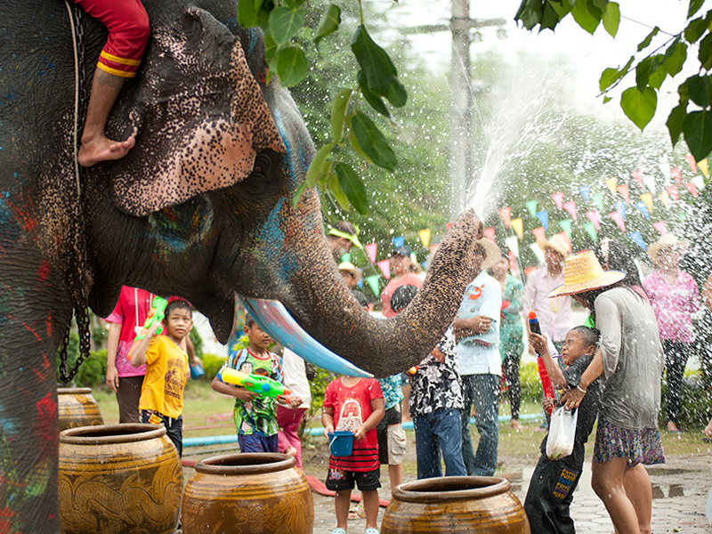 Songkran Festival in Thailand