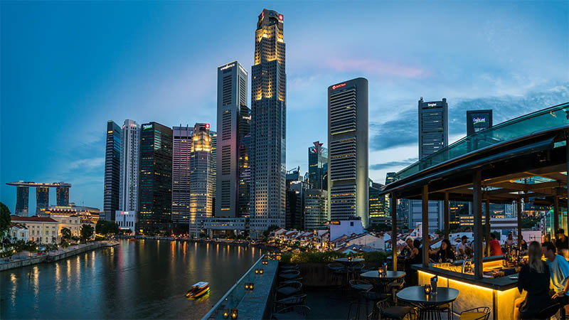 South Bridge - best  rooftop bar in singapore