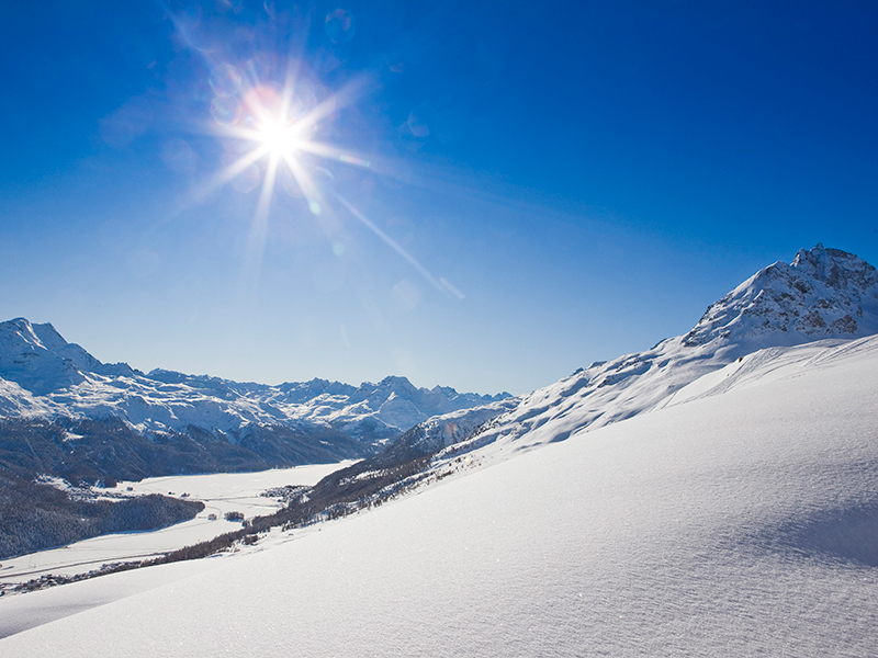 St Moritz Switzerland skiing