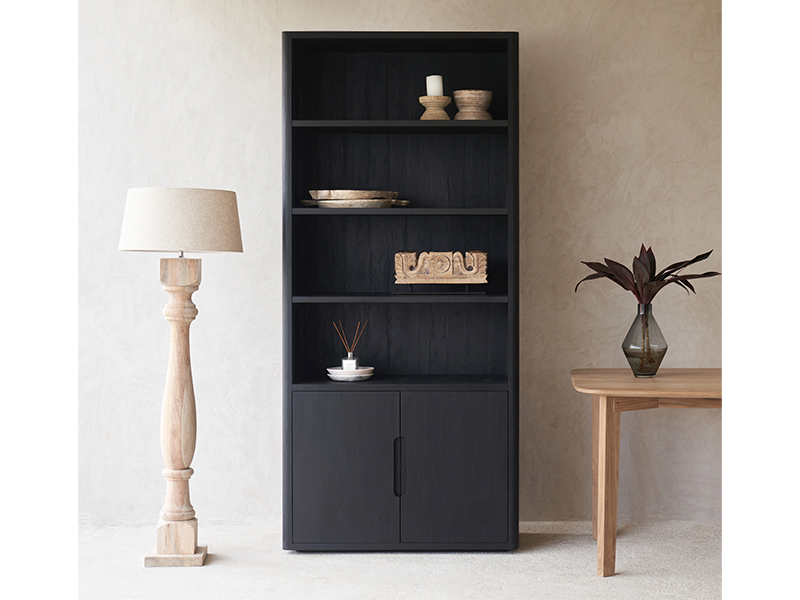 Java teak bookcase, Originals