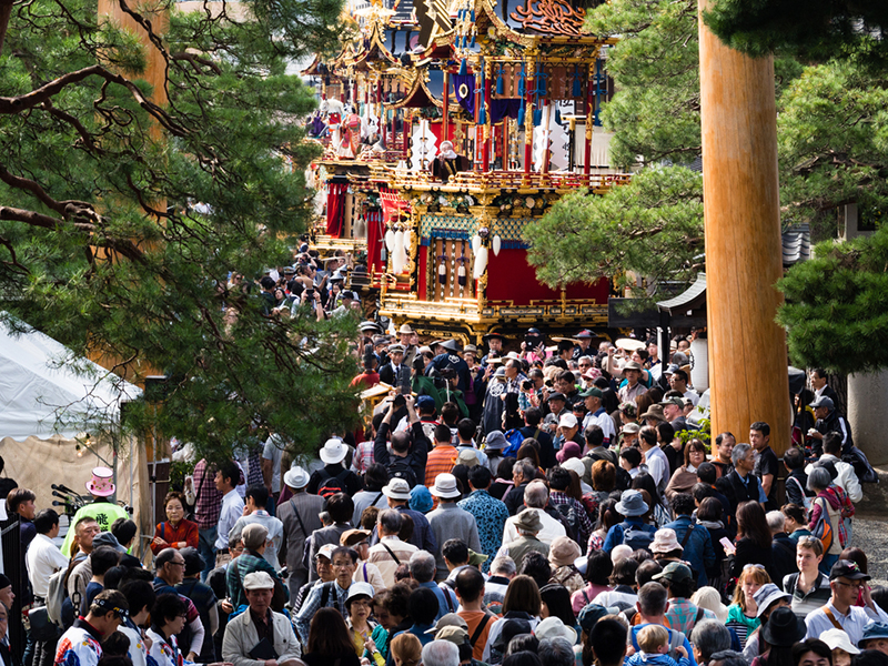 Takayama Sakura Festival japan