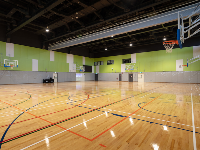 Nexus International School indoor court for sports