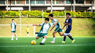 soccer school sports - SJI International students