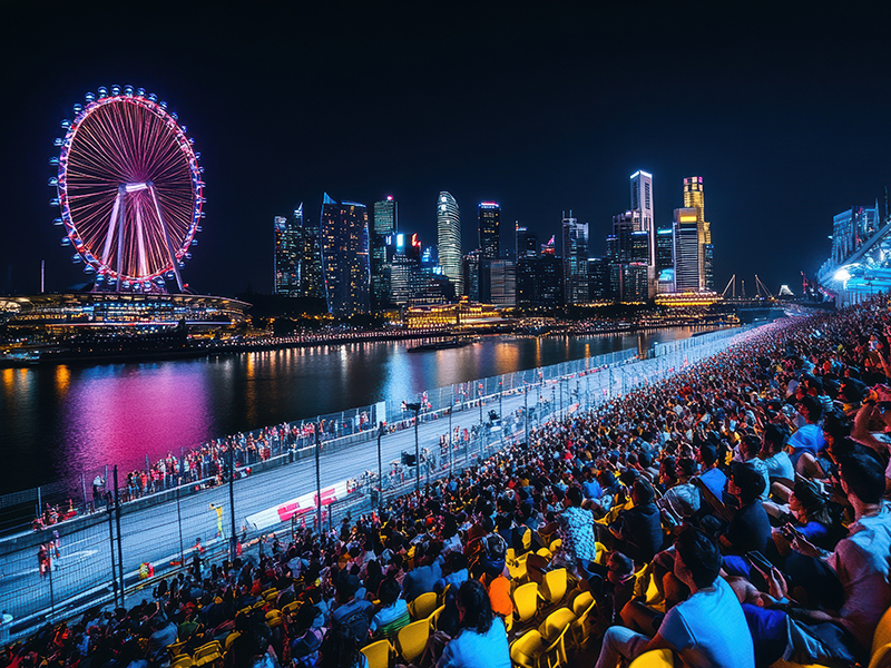 Formula One in Singapore - F1 2025 entertainment - Grand prix parties 