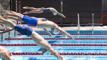 competitve swimming in Singapore at Dulwich College SG as part of school sports programme