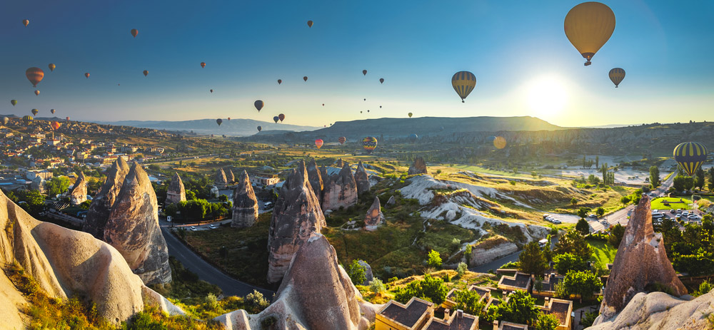 Hot-air ballooning in Asia - Turkey