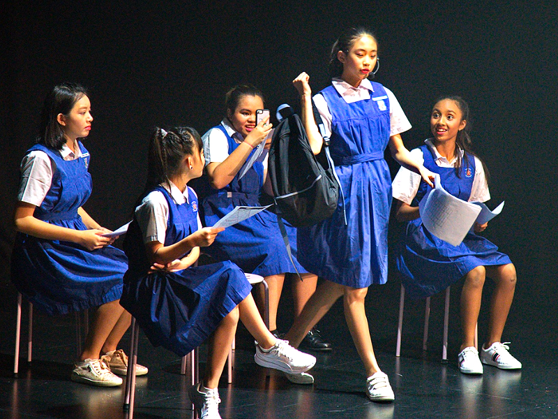 MADDspace Performing Arts School theatre performance schoolgirls