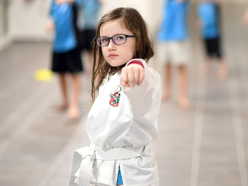 Nexus International School extra curricular activity karate