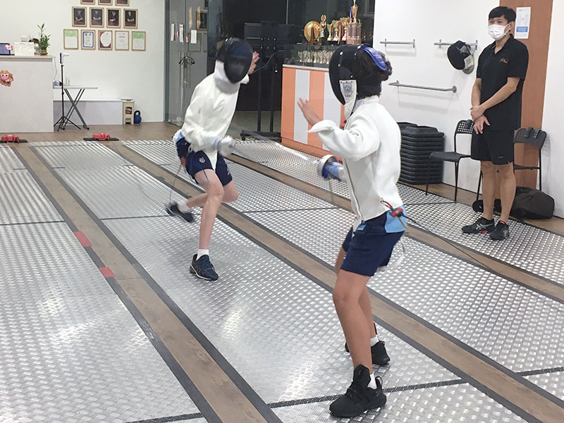 North London Collegiate School Singapore Fencing extracurricular activity ECA